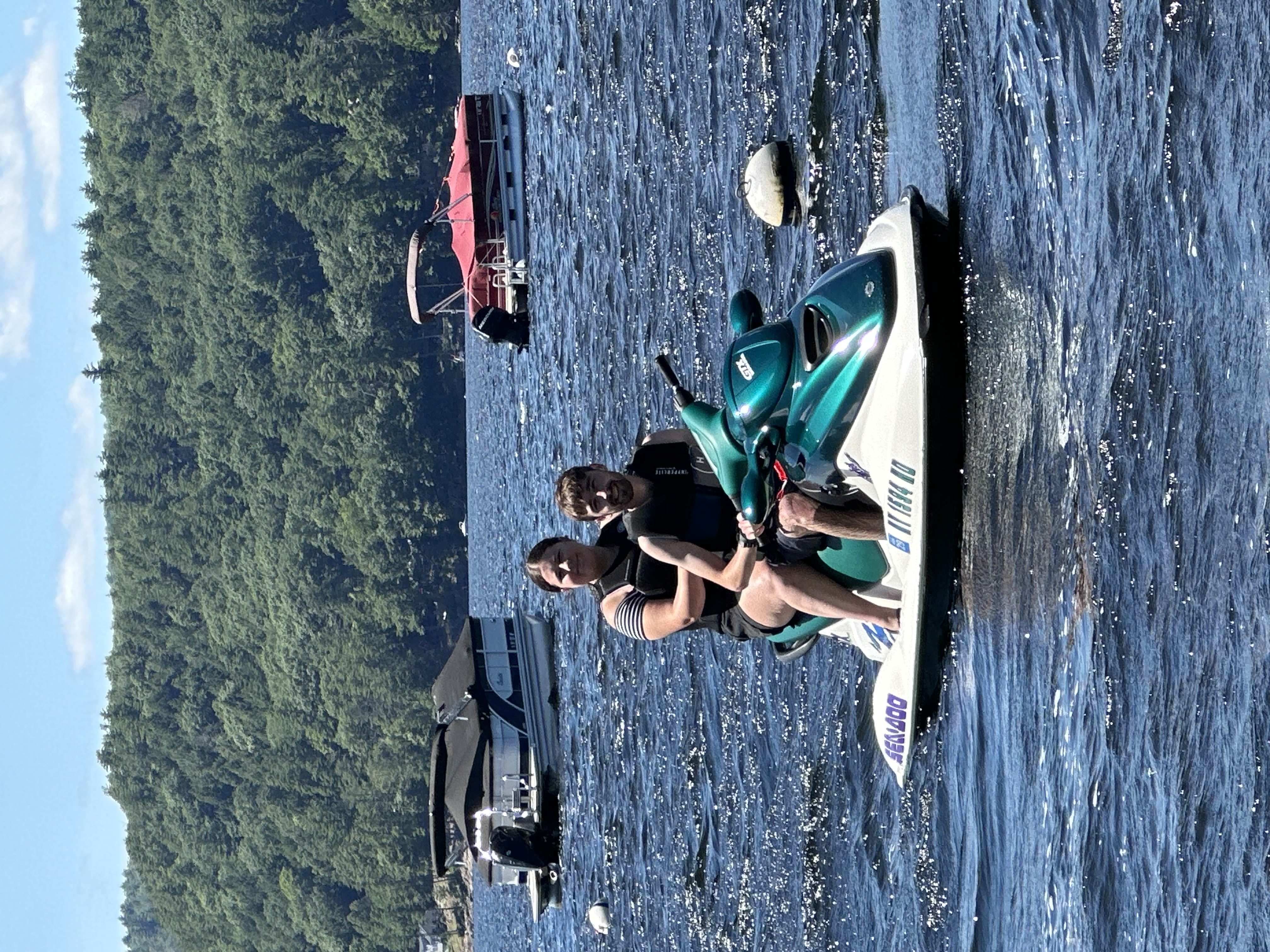 Jet ski on the water